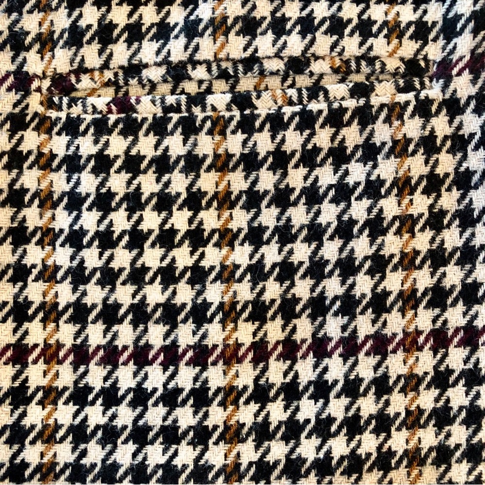 Vintage Houndstooth One-Button Boxy-Fit Sag Harbor Blazer (12) - Picture 14 of 16